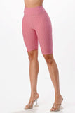 Black Bubble Textured  Shorts - Paelyn Boutique